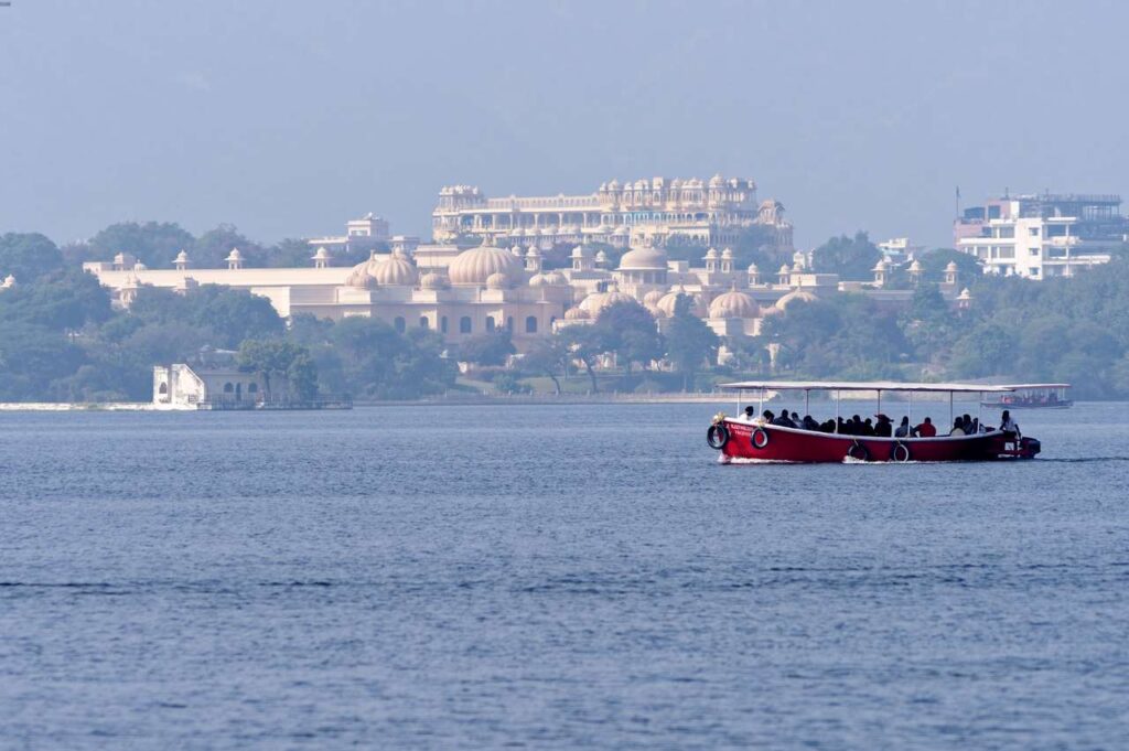 Overview of Lake Pichola