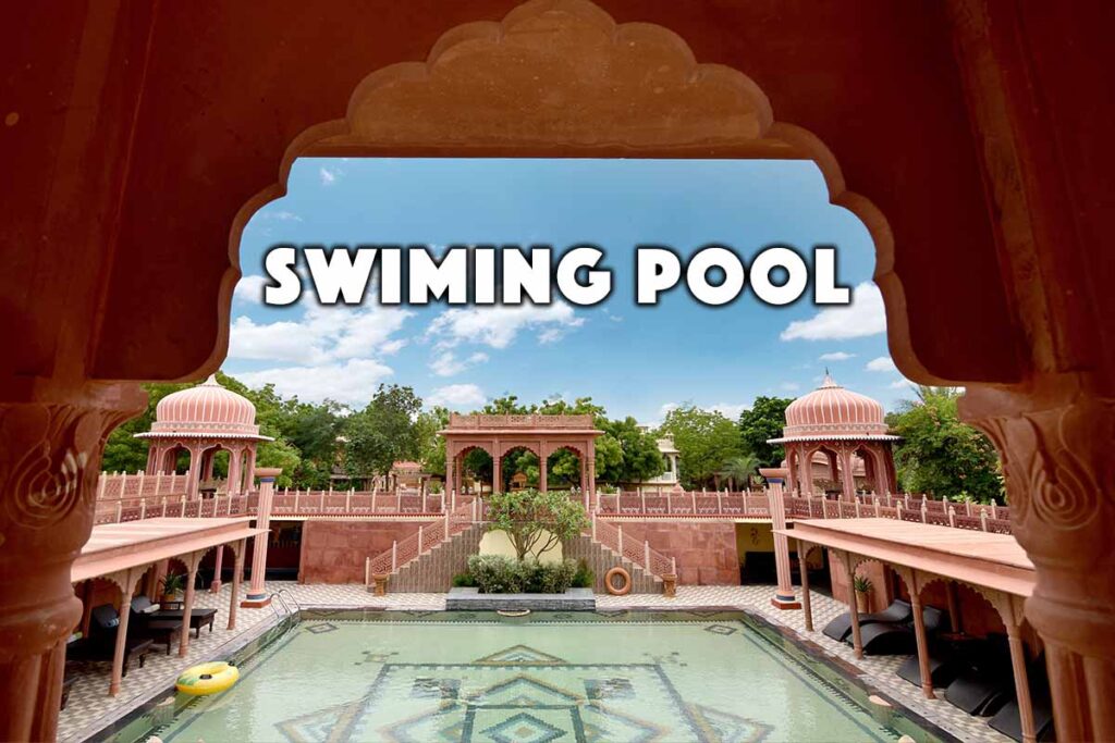 Swiming pool in Chokhi Dhani